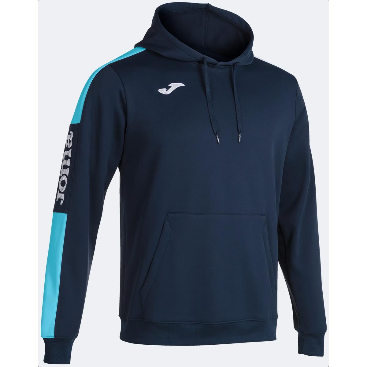 Joma Championship IV Sweater Met Kap Voor Heren Marine Fluor