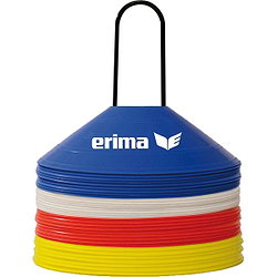 Erima 40X Set De Cônes - Rouge / Bleu / Jaune / Blanc