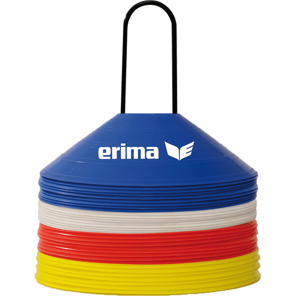 Erima 40X Set De Cônes - Rouge / Bleu / Jaune / Blanc