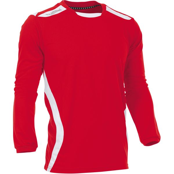 Lijm Kast geleider Hummel Club Voetbalshirt Lange Mouw voor Kinderen | Rood - Wit | Teamswear