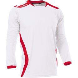 Voorvertoning: Hummel Club Voetbalshirt Lange Mouw Kinderen - Wit / Rood