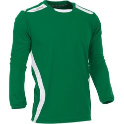 Voorvertoning: Hummel Club Voetbalshirt Lange Mouw Kinderen - Groen / Wit