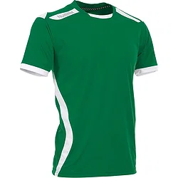 Hummel Club Shirt Korte Mouw Heren - Groen / Wit