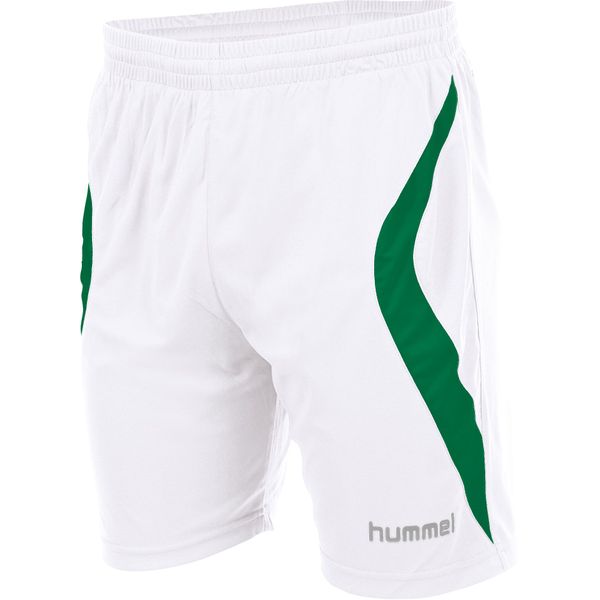 Hummel Manchester Short Enfants - Blanc / Vert