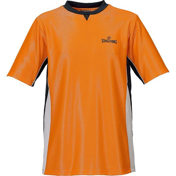 Spalding Pro Maillot D&#039;arbitre Hommes - Orange / Noir