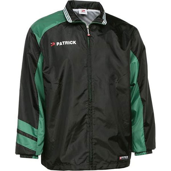Patrick Victory Veste De Pluie pour Hommes Noir Vert Teamswear