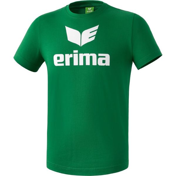Erima Promo T-Shirt Kinderen - Smaragd / Wit