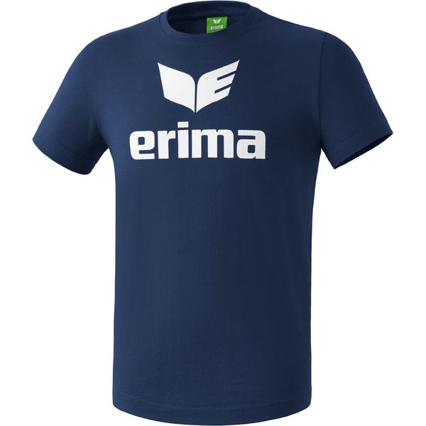 Erima Promo T-Shirt Kinderen - New Navy / Wit