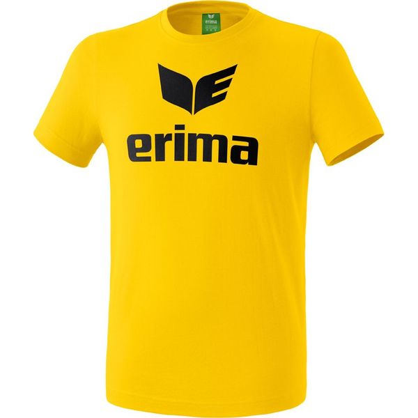 Erima Promo T-Shirt Heren - Geel / Zwart