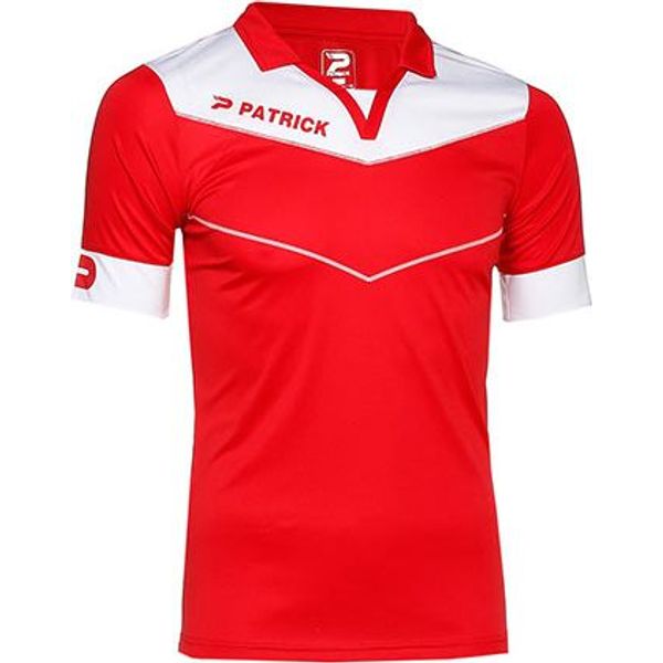 Patrick Power Shirt Korte Mouw Kinderen - Rood / Wit