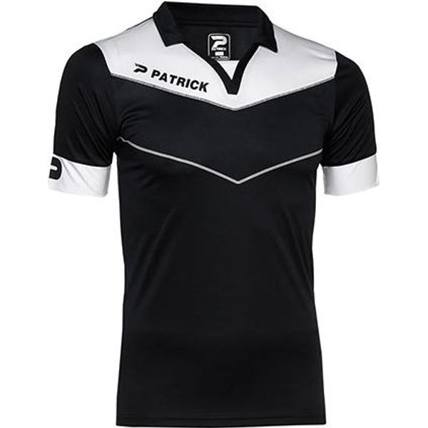 Patrick Power Shirt Korte Mouw Kinderen - Zwart / Wit
