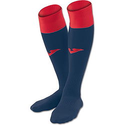 Joma Calcio 24 Chaussettes De Football - Marine / Rouge