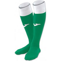 Joma Calcio 24 Chaussettes De Football - Green Medium / Blanc