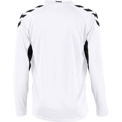 Voorvertoning: Hummel Everton Voetbalshirt Lange Mouw Kinderen - Wit / Zwart