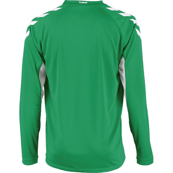 Hummel Everton Voetbalshirt Lange Mouw Heren - Groen / Wit