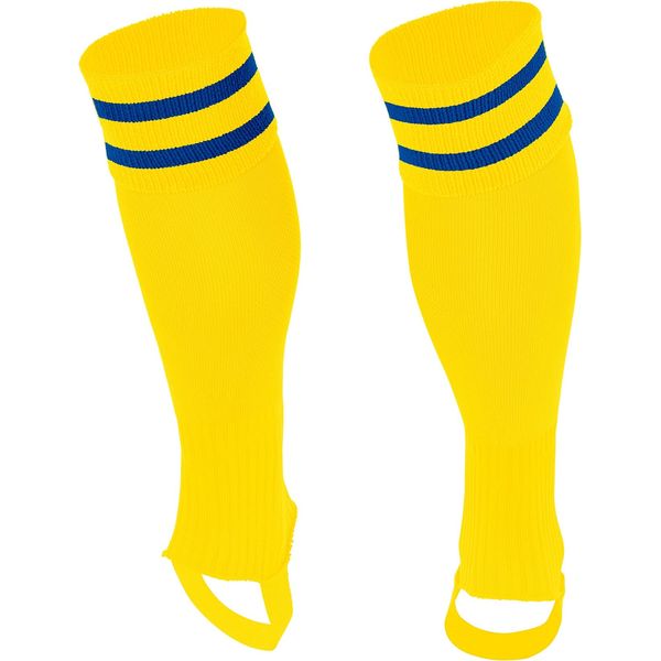 Stanno Ring Chaussettes De Football Footless - Jaune / Royal