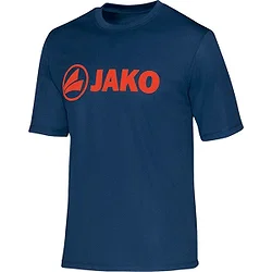 Jako Promo T-Shirt Fonctionnel Hommes - Bleu Nuit / Flame
