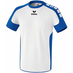 Erima Valencia Shirt Korte Mouw Heren - Wit / New Royal