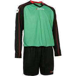 Patrick Granada305 Langarm-Fußballset Herren - Grün / Schwarz / Rot