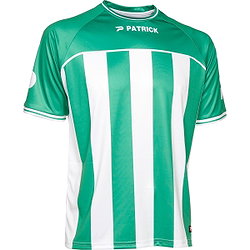 Patrick Coruna Shirt Korte Mouw Heren - Groen / Wit