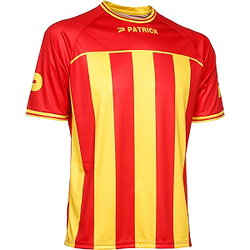 Patrick Coruna Maillot Manches Courtes Hommes - Rouge / Jaune