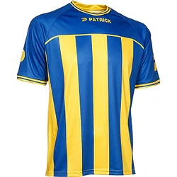 Patrick Coruna Shirt Korte Mouw Heren - Royal / Geel