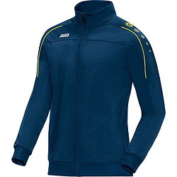 Jako Classico Veste D'entraînement Polyester Enfants - Bleu Nuit / Citron