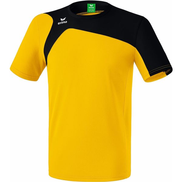 Erima Club 1900 2.0 T-Shirt Heren - Geel / Zwart