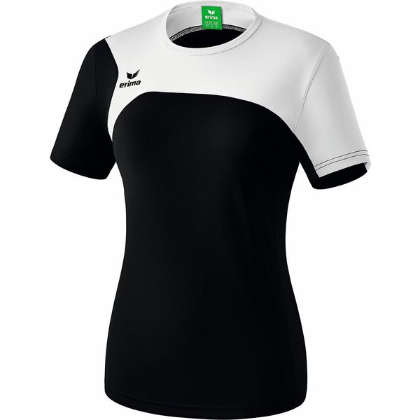 Erima Club 1900 2.0 T-Shirt Dames - Zwart / Wit