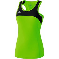 Erima Race Line Running Singlet Damen - Green Gecko / Schwarz