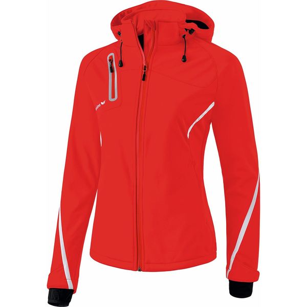 Erima Function Softshell Jas Dames - Rood / Wit