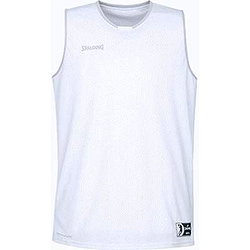 Spalding Move Basketbalshirt Kinderen - Wit / Zilver