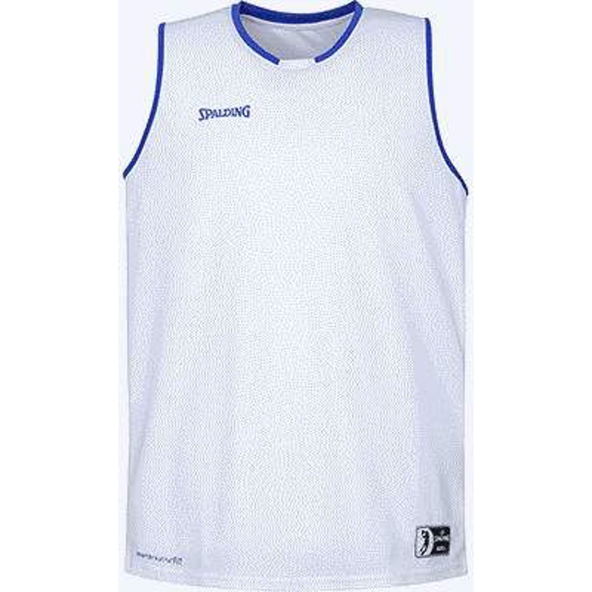 Spalding Move Maillot De Basketball pour Hommes Blanc Rouge