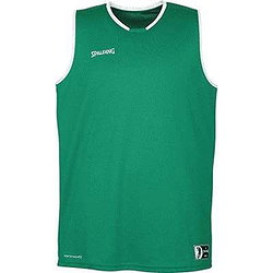 Spalding Move Basketbalshirt Heren - Groen / Wit