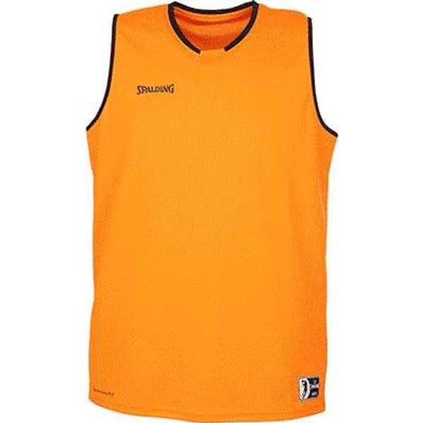 Pat Sada spectrum Spalding Move Basketbalshirt voor Heren | Oranje - Zwart | Teamswear