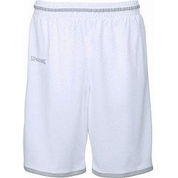 Spalding Move Basketballshort Herren - Silber / Weiß