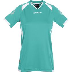 Voorvertoning: Stanno Olympico Volleybalshirt Dames - Tiffany / Wit