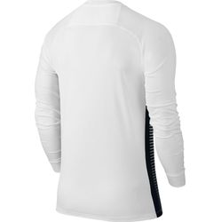 Voorvertoning: Nike Precision IV Voetbalshirt Lange Mouw Kinderen - Wit / Zwart