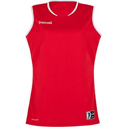 Spalding Move Maillot De Basketball Femmes - Rouge / Blanc