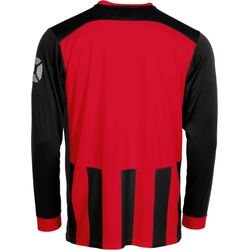 Voorvertoning: Stanno Brighton Voetbalshirt Lange Mouw Kinderen - Zwart / Rood