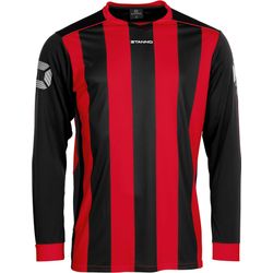 Voorvertoning: Stanno Brighton Voetbalshirt Lange Mouw Heren - Zwart / Rood