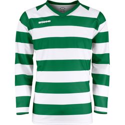 Voorvertoning: Stanno Lisbon Voetbalshirt Lange Mouw Heren - Wit / Groen