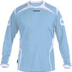 Voorvertoning: Stanno Torino Voetbalshirt Lange Mouw Heren - Lichtblauw / Wit