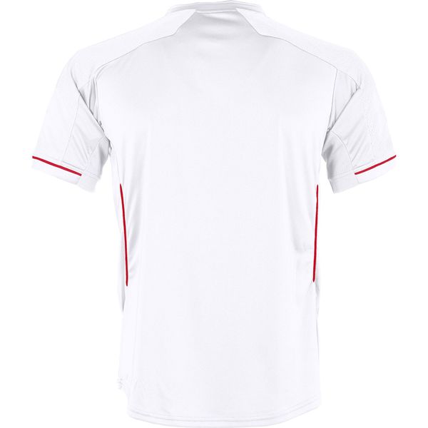 Hummel Leeds Shirt Korte Mouw Kinderen - Wit / Rood