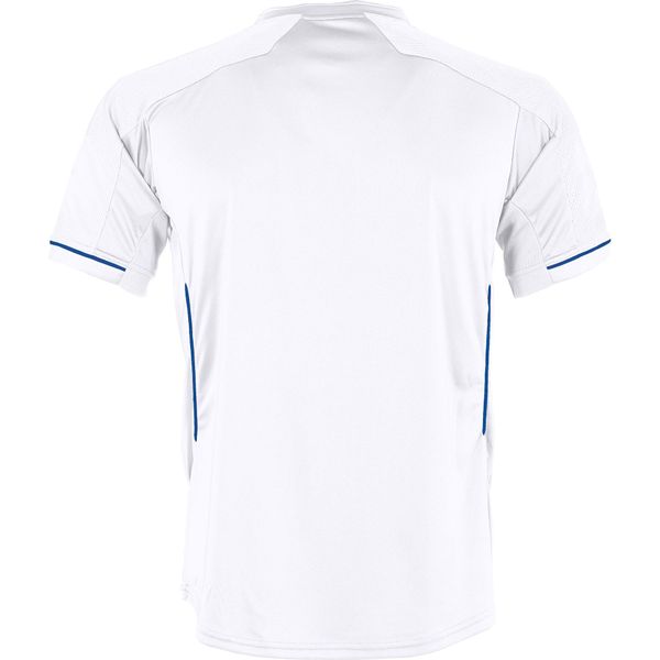 Hummel Leeds Shirt Korte Mouw Kinderen - Wit / Royal