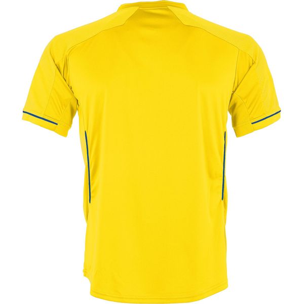 Hummel Leeds Shirt Korte Mouw Heren - Geel / Royal