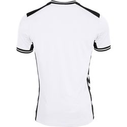 Voorvertoning: Hummel Lyon Shirt Korte Mouw Kinderen - Wit / Zwart