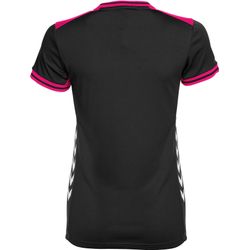 Voorvertoning: Hummel Lyon Shirt Korte Mouw Dames - Zwart / Roze