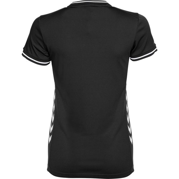Hummel Lyon Shirt Korte Mouw Dames - Zwart / Wit
