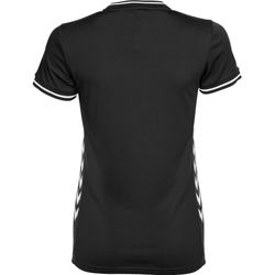 Voorvertoning: Hummel Lyon Shirt Korte Mouw Dames - Zwart / Wit